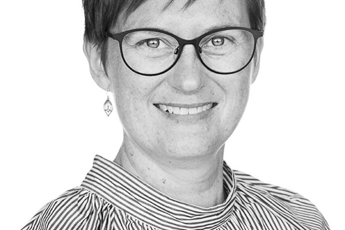 Portræt af skoleleder Stina Andersen 