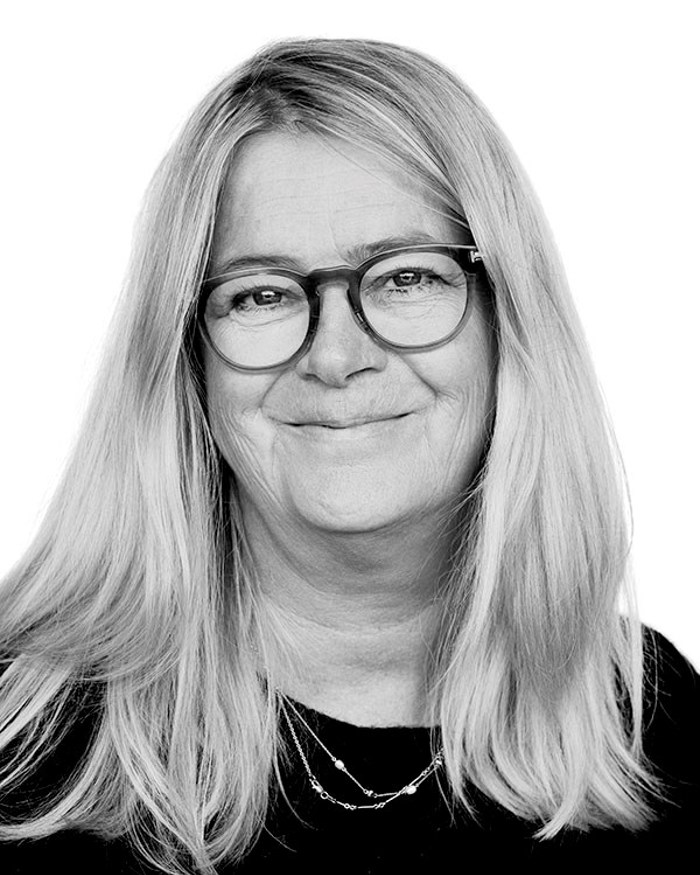 Portræt af afdelingsleder Lone Maria Christoffersen på Holmegaardskolen